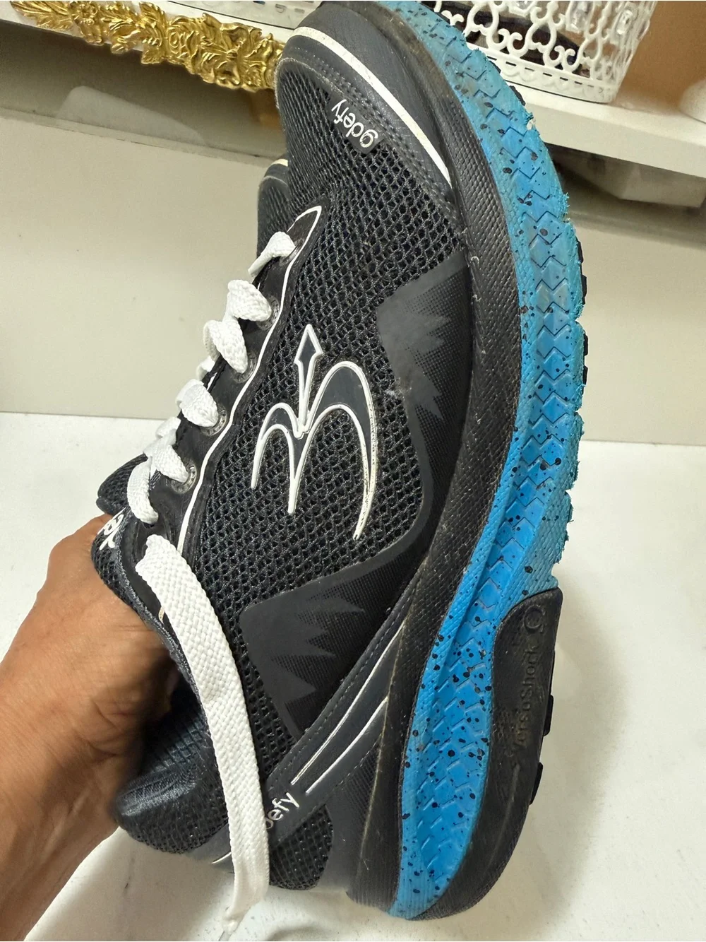 Mesh athletic walking shoes, Gravity Defyer G-Defy Mighty Walk